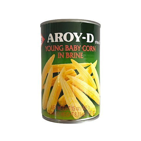 Кукурудза молода маринована Aroy-D 0,425 кг 713 фото