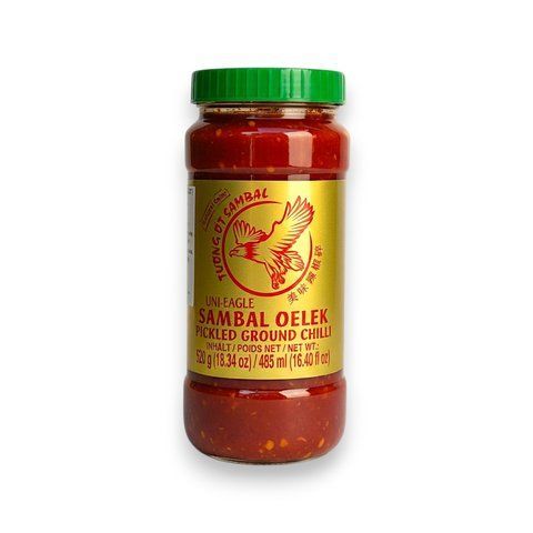 Подрібнений маринований чилі Sambal Oelek 520 г 0020 фото